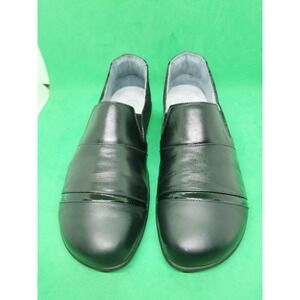 Noat Womens Shoes Size 10/ 41 Black Leather Comfort Slip On Loafer Miro Koru